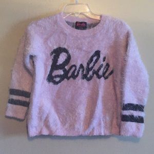 FOREVER 21 Soft Fuzzy Pink Barbie Sweater Size S